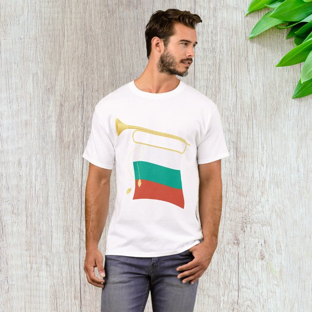 Camiseta Bandeira E Buva Búlgaros (Criador carregado)