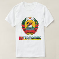 Bandeira e Casaco de Armas Patriótica em Moçambiqu