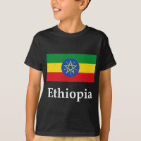 Bandeira e nome de Etiópia