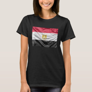 Camiseta Bandeira Egípcia Para Egípcios Orgulhosos E Legal 