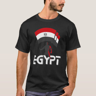 Camiseta Bandeira Egípcia T-Shirt