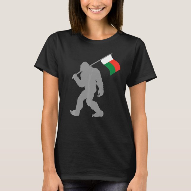 Camiseta Bandeira em Madagascar (Frente)