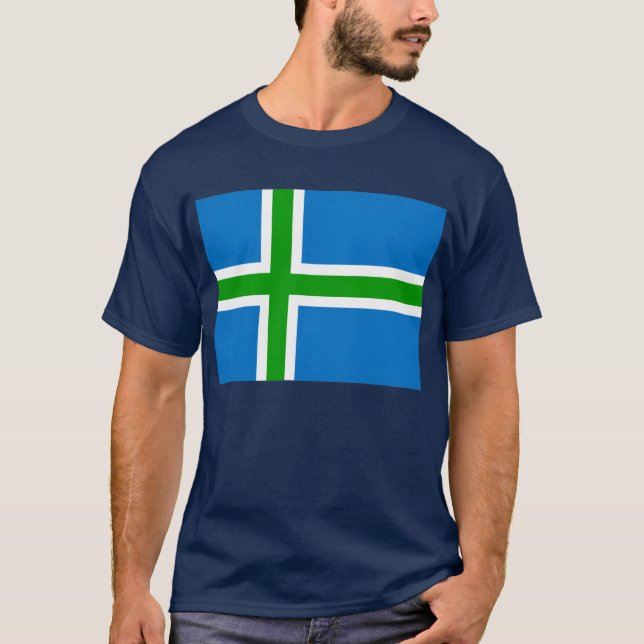 Camiseta Bandeira escocesa das montanhas (não oficial) (Frente)