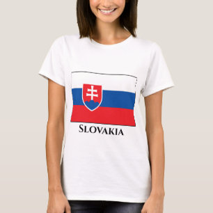 Camiseta Bandeira Eslováquia