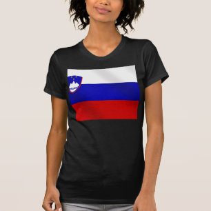 Camiseta bandeira eslovena de Slovenia para os auto-falante