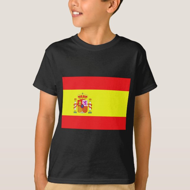 Camiseta Bandeira espanhola (Frente)