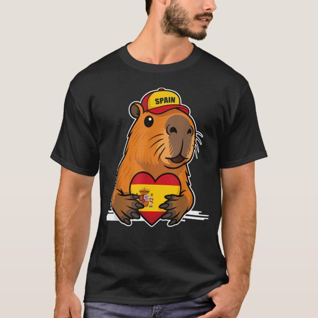 Camiseta Bandeira Espanhola (Frente)