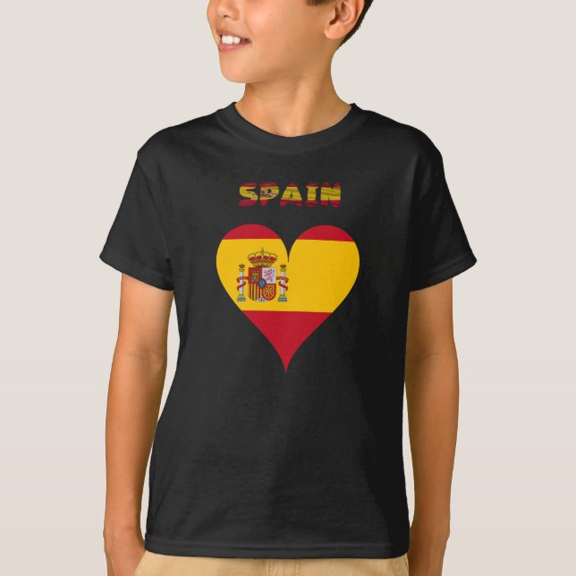 Camiseta bandeira espanhola (Frente)