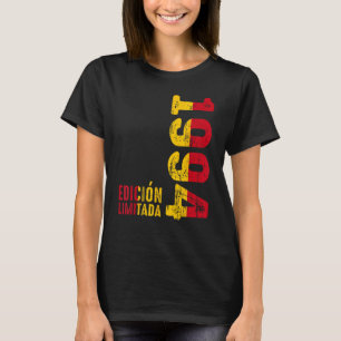 Camiseta Bandeira Espanhola Retro 1994 Ano 1994 Vintage 199