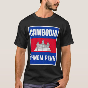 Camiseta Bandeira � Espírito da Austrália no Camboja