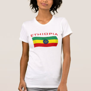 Camiseta Bandeira etíope 2