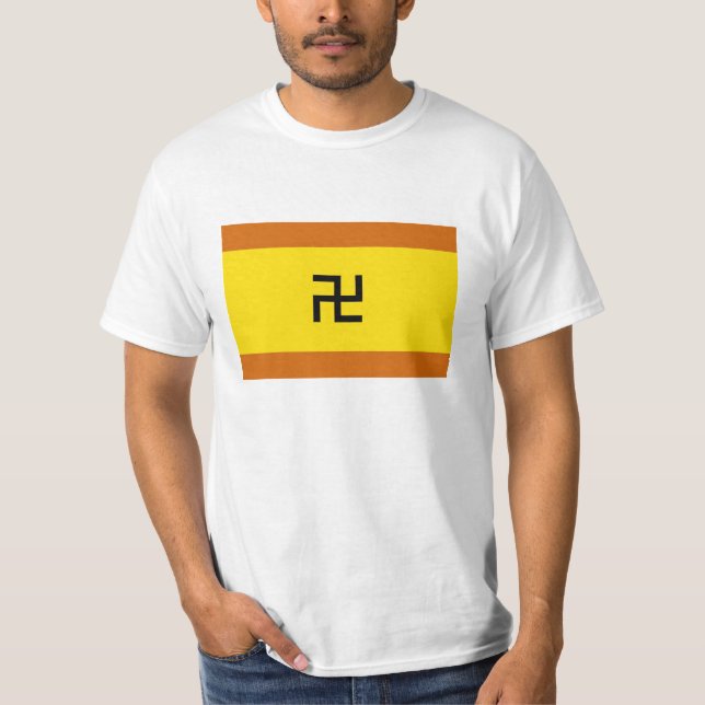 Camiseta Bandeira étnica Panamá de Kuna Yala (Frente)