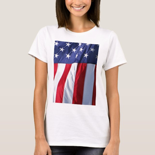 Camiseta Bandeira EUA (Frente)