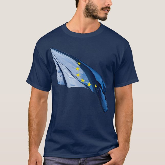 Camiseta bandeira europeia (Frente)