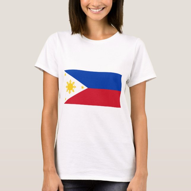 Camiseta Bandeira filipino (Frente)