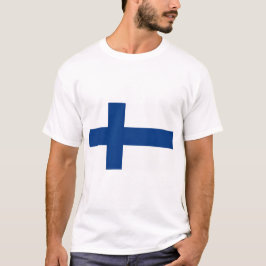 Camiseta Bandeira finlandesa (Finlândia)