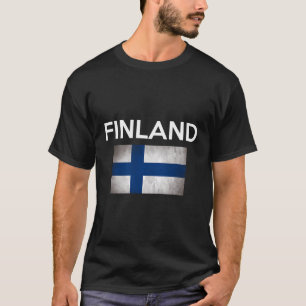 Camiseta Bandeira finlandesa Hoodie Finlândia
