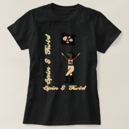 Camiseta Bandeira Flor de Pêssego