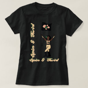 Camiseta Bandeira Flor de Pêssego