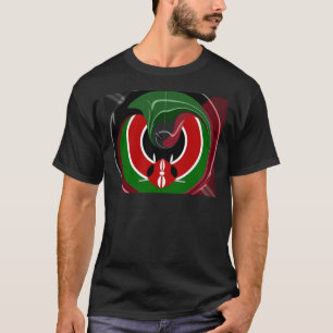 Camiseta Bandeira Fluid Kenyan