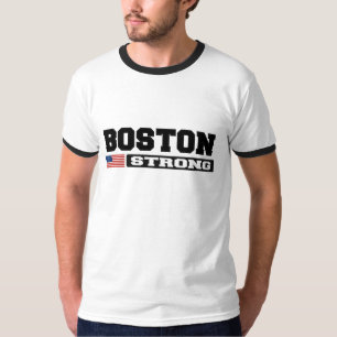 Camiseta Bandeira FORTE de BOSTON E.U.