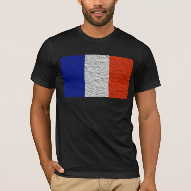 Camiseta bandeira frança (Frente)