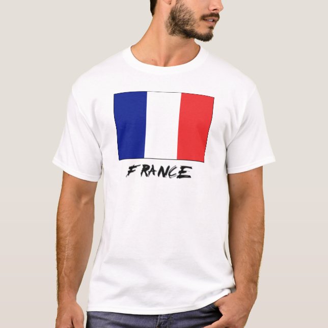 Camiseta Bandeira França (Frente)