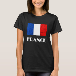 Camiseta Bandeira França Bandeira Francesa Raízes Francesas