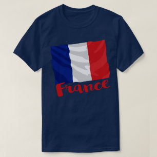 Camiseta Bandeira França T-Shirt