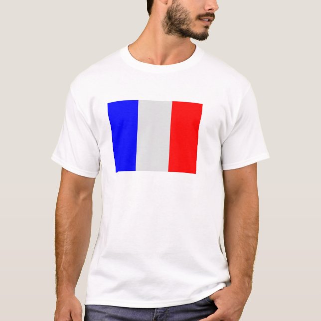 Camiseta Bandeira francesa (Frente)