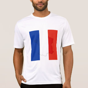 Camiseta bandeira francesa