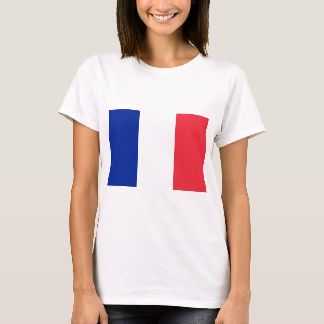 Camiseta Bandeira francesa (França) (Frente)