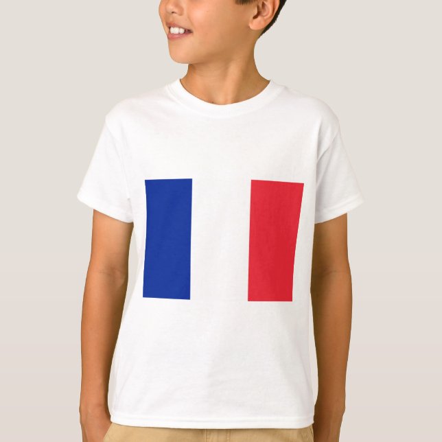 Camiseta Bandeira francesa (França) (Frente)