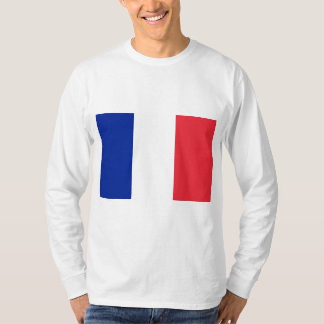 Camiseta Bandeira francesa (França) (Frente)