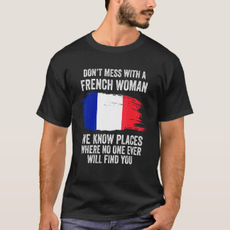 Camiseta Bandeira francesa França