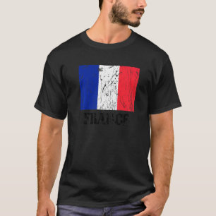 Camiseta Bandeira francesa France Orgulho de Bandeira Franc