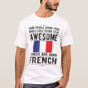 Camiseta Bandeira francesa Orgulhosa França Patrimônio Fr