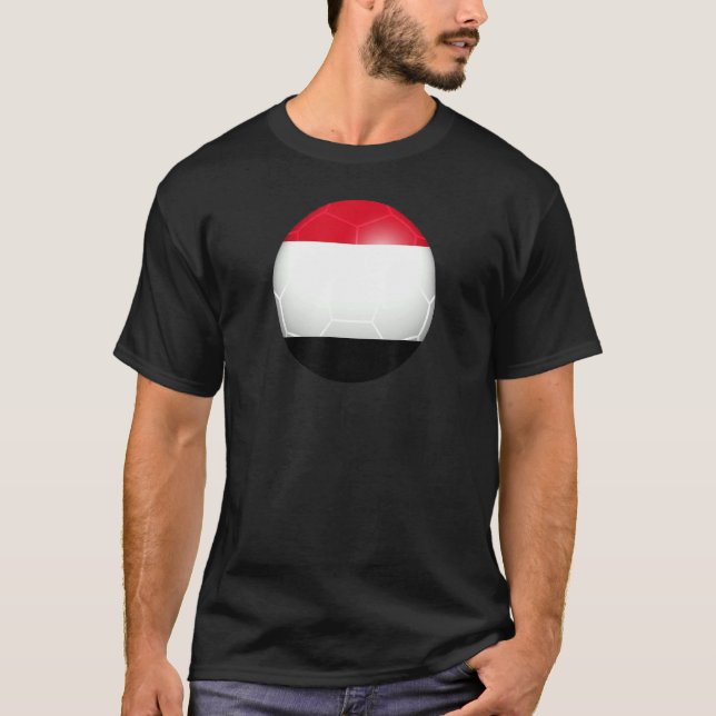 Camiseta Bandeira Futebol do Iêmen (Frente)