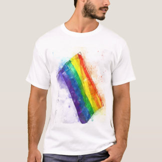 Camiseta bandeira gay
