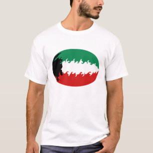 Camiseta Bandeira Gnarly Kuwait de Kuwait