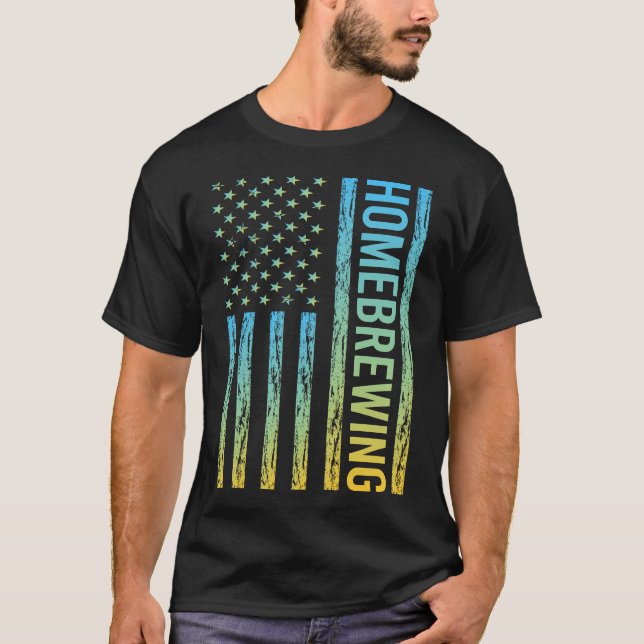 Camiseta Bandeira Gradiente 02 Homebrew Homebrew Homebrew (Frente)