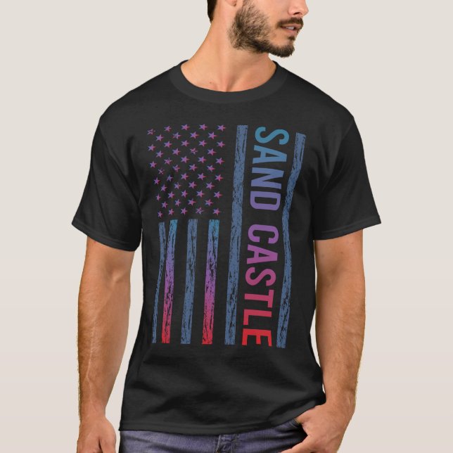 Camiseta Bandeira Gradiente Castelo de Areia (Frente)