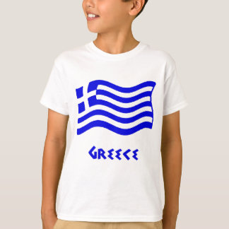 Camiseta Bandeira grega (acenar)