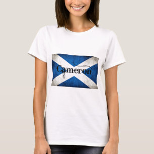 Camiseta bandeira grunge Cameron
