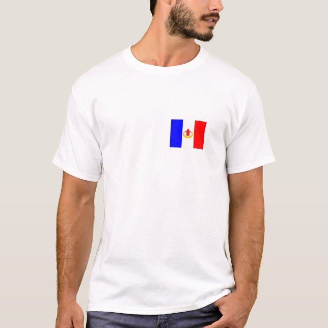 Camiseta bandeira harki (Frente)