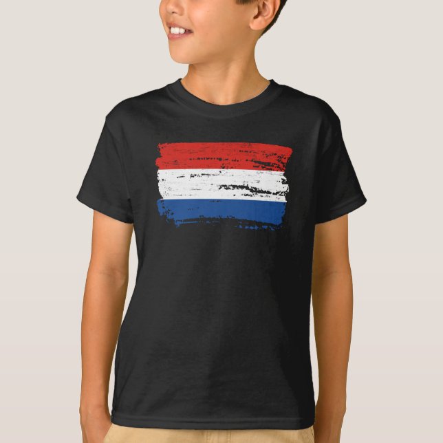 Camiseta Bandeira Holandesa (Frente)