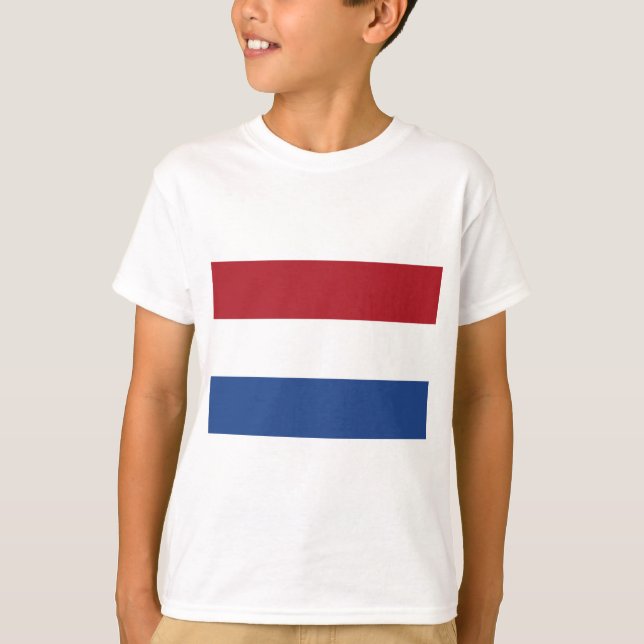 Camiseta Bandeira Holandesa (Frente)