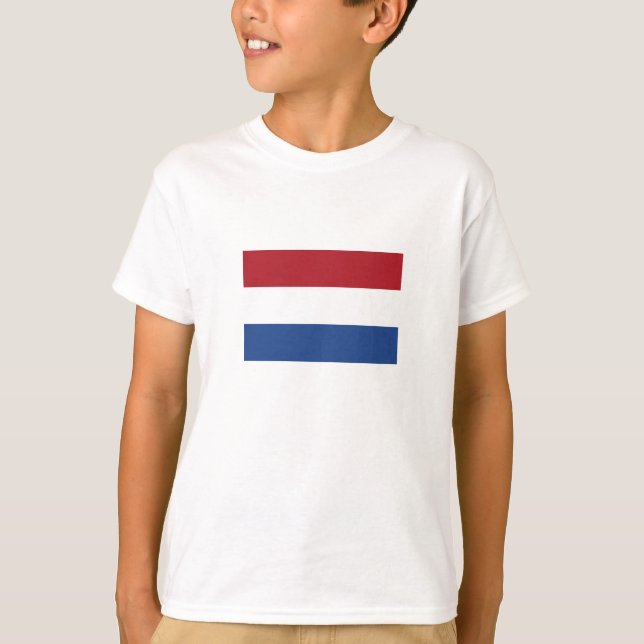 Camiseta Bandeira Holandesa (Frente)