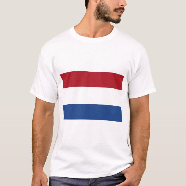 Camiseta Bandeira Holandesa (Frente)