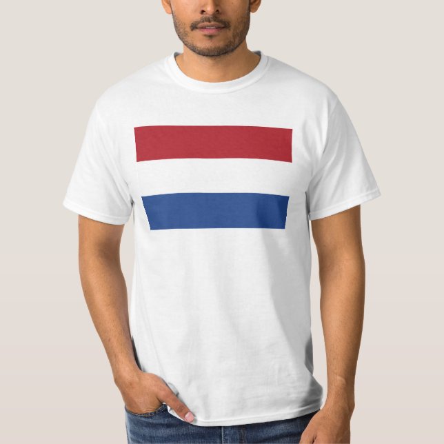 Camiseta Bandeira Holandesa (Frente)